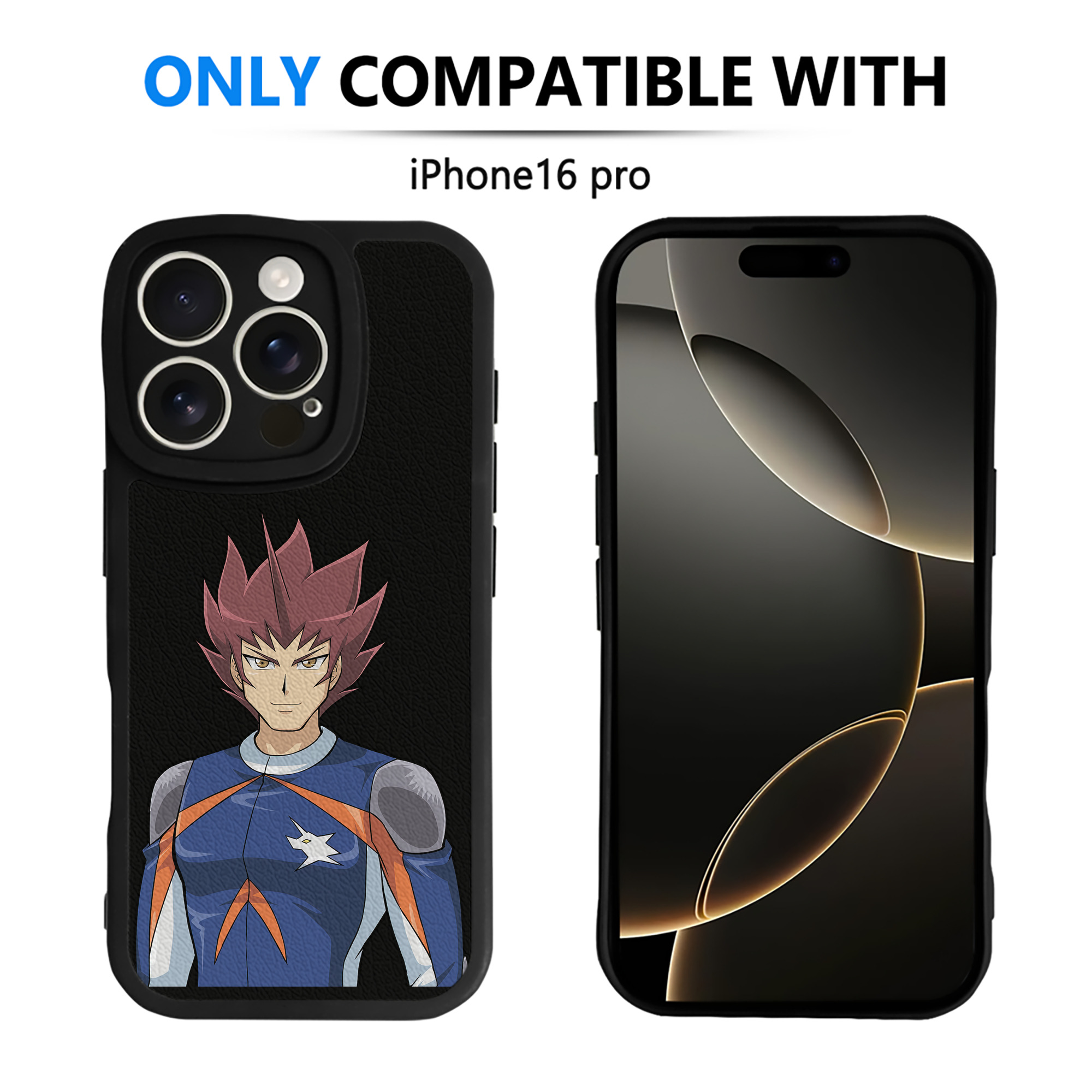 遊☆戯☆王 Yu-Gi-Oh! 【iPhone 16シリーズ対応】シリコンスマホケース（レザー調） 材質：シリコン